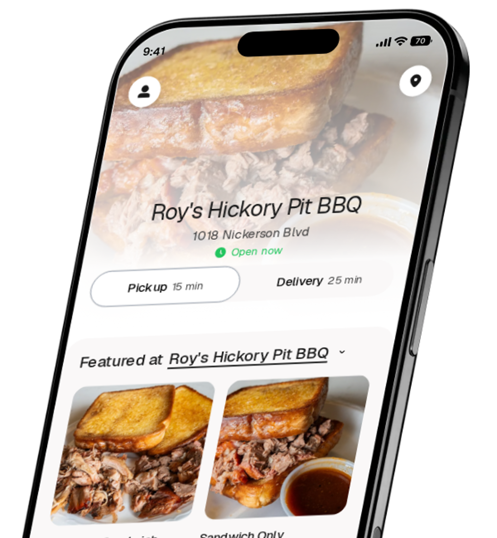 Roy's Hickory Pit BBQ app preview